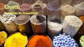  Presentation with arabic patterns - Slide deck featuring souk madinat jumeirah in dubai background and a tawny brown colored foreground