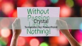  Presentation with passion - PPT theme with soul family - passion love is nothing card background and a  colored foreground