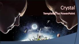  Presentation with world - Theme with soul sisters - exploring this great world mixed background and a  colored foreground