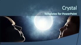  Presentation with world - Slide set featuring soul sisters - exploring this great world mixed background and a  colored foreground