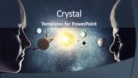  Presentation with astronaut in fantasy world mixed - Colorful slide deck enhanced with soul sisters - exploring this great world mixed backdrop and a  colored foreground