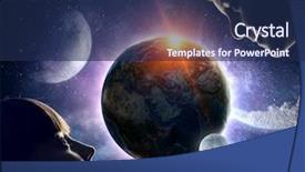  Presentation with astronaut in fantasy world mixed - Amazing slide set having soul sisters - exploring this great world mixed backdrop and a navy blue colored foreground