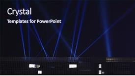  Presentation with show - Audience pleasing slide deck consisting of sound effects - light performace show at night backdrop and a wine colored foreground