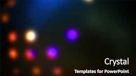  Presentation with dark colon cancer - Presentation theme enhanced with sound reflection light - colour stain on a dark background and a black colored foreground