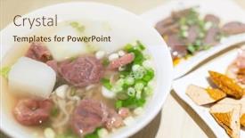  Presentation with beef - 