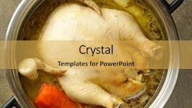  Presentation with chicken - Audience pleasing presentation theme consisting of  backdrop and a  colored foreground