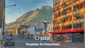  Presentation with cape town south africa - Slides consisting of south-africa-cape-town-9 background and a gray colored foreground