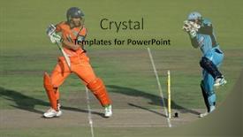  Presentation with cricket - Colorful slides enhanced with south-africa-december-22-unidentified backdrop and a violet colored foreground