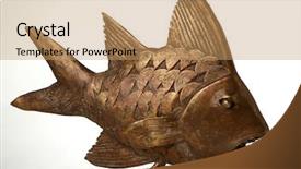  Presentation with africa - Audience pleasing PPT theme consisting of south african culture - object from africa backdrop and a coral colored foreground