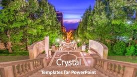  Presentation with lynchburg - Cool new PPT theme with south america monuments - lynchburg virginia usa at monument backdrop and a coral colored foreground