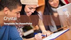  Presentation with task - Colorful PPT layouts enhanced with south american - classmates writing her task backdrop and a tawny brown colored foreground