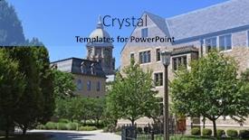  Presentation with indiana - Theme having south-bend-in-usa-june background and a light blue colored foreground