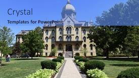  Presentation with indiana - Slides with south-bend-in-usa-june background and a light blue colored foreground