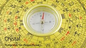  Presentation with medicina tradicional chinesa chinese herb - Beautiful presentation theme featuring south east asia - chinese compass closeup with chinese backdrop and a yellow colored foreground