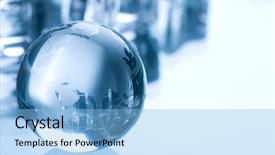  Presentation with light blue - Cool new PPT theme with south east asia - globe made of glass backdrop and a light blue colored foreground