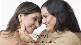  Presentation with close up of judo judo - Slide set featuring south indian culture - close-up of a woman background and a  colored foreground