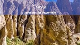  Presentation with tourism - Slide set with south-island-new-zealand-colossal background and a cobalt blue colored foreground