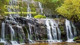  Presentation with environmental - Cool new slides with south-island-new-zealand-picturesque backdrop and a tawny brown colored foreground