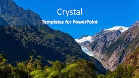  Presentation with fox - Slide deck enhanced with south-island-of-new-zealand background and a teal colored foreground