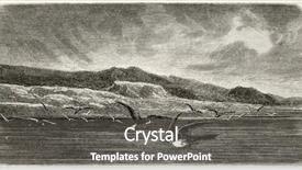  Presentation with noel - Presentation enhanced with south pole - mount parry old view palmer background and a gray colored foreground