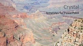  Presentation with arizona - Slide set enhanced with south-rim-of-the-grand background and a light blue colored foreground