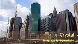  Presentation with sea port - 