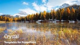  Presentation with scenic - Audience pleasing PPT layouts consisting of south tyrol italy europe great backdrop and a coral colored foreground