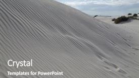  Presentation with west - Colorful theme enhanced with south west - desert sand landscape - series backdrop and a gray colored foreground