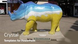  Presentation with auction - Presentation design consisting of southampton-uk-15-july-2013 background and a coral colored foreground