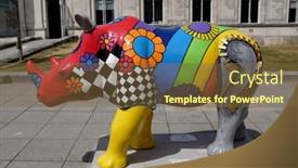  Presentation with auction - Audience pleasing slide set consisting of southampton-uk-15-july-2013 backdrop and a tawny brown colored foreground