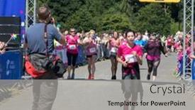  Presentation with finish line - 