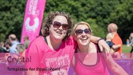  Presentation with disease cancer - PPT theme featuring southampton-uk-2-july-2017 background and a coral colored foreground