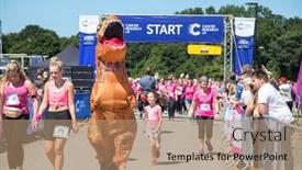  Presentation with disease cancer - PPT layouts with southampton-uk-2-july-2017 background and a coral colored foreground