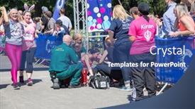  Presentation with finish line - Cool new presentation theme with southampton-uk-2-july-2017 backdrop and a ocean colored foreground