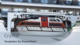  Presentation with history time - Presentation design featuring southampton-uk-jan-6-cunard background and a light blue colored foreground