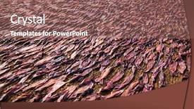  Presentation with fish beach - Audience pleasing presentation theme consisting of southeast asia - fish drying on the net backdrop and a violet colored foreground