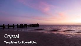  Presentation with southern beach grass - Audience pleasing PPT layouts consisting of southern beach of north frisian backdrop and a  colored foreground