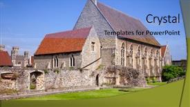  Presentation with unesco - Theme consisting of southern england uk unesco world background and a light blue colored foreground