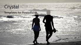  Presentation with brazils amazon rio negro river - Cool new PPT layouts with southern hemisphere - barra da tijuca rio de backdrop and a  colored foreground