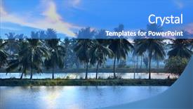  Presentation with andhra pradesh - PPT layouts having southern india state andhra background and a teal colored foreground