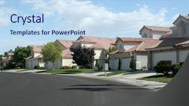  Presentation with southwest - Presentation theme featuring  background and a  colored foreground