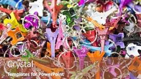  Presentation with eiffel tower paris france - Presentation design featuring history - dunilovskiy the assumption convent background and a teal colored foreground