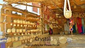  Presentation with egypt - Cool new presentation with souvenir stand in nubian village backdrop and a gold colored foreground