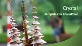  Presentation with vietnam hanoi - Amazing slides having souvenirs are sold in hanoi backdrop and a ocean colored foreground