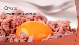  Presentation with soy - PPT layouts with soy-meat background and a lemonade colored foreground