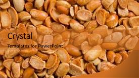  Presentation with beans - PPT theme with soyabean - roasted soya beans background background and a  colored foreground