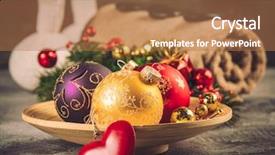  Presentation with christmas borders grunge border decoration - Slides enhanced with spa composition with christmas decoration background and a coral colored foreground