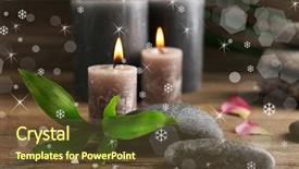  Presentation with effect of covid on nigeria - PPT theme having spa composition with snow effect background and a  colored foreground