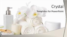 Presentation with natural products - Cool new theme with spa products concept spa natural backdrop and a white colored foreground
