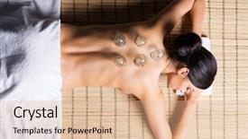  Presentation with spa salon - PPT layouts enhanced with spa salon is having vacuum background and a lemonade colored foreground